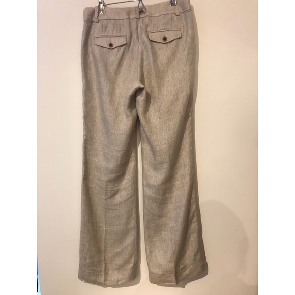 J. Crew Cafe Trouser in Linen - Picture 3 of 6